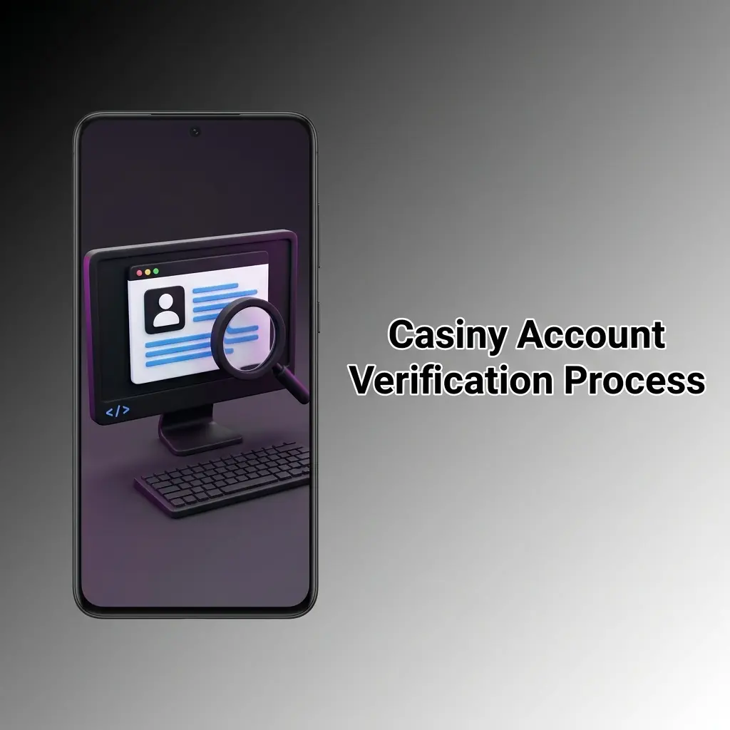 Casiny account verification steps