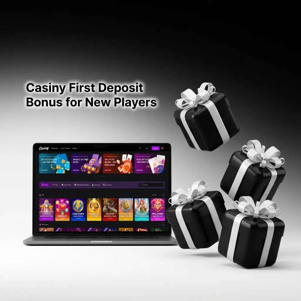 Casiny first deposit bonus promotion