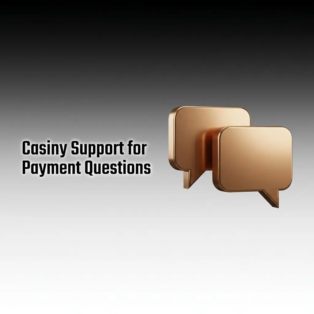 Casiny support team assisting with payment questions