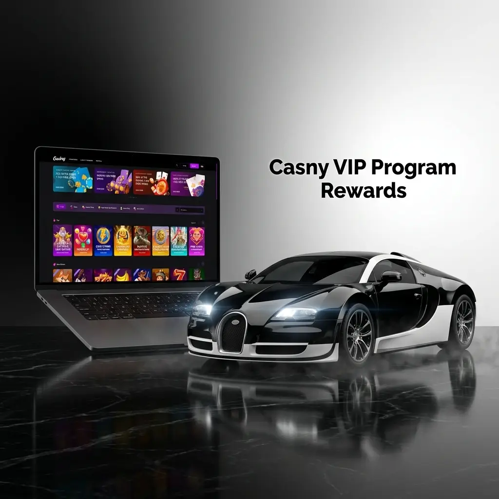 Casiny VIP loyalty tiers from Bronze to Diamond