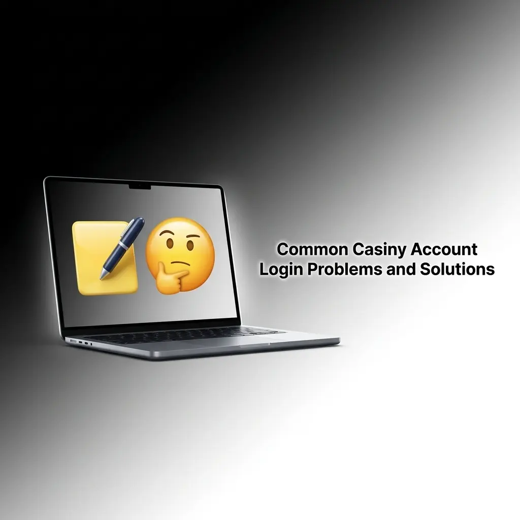 User troubleshooting a Casiny account login issue