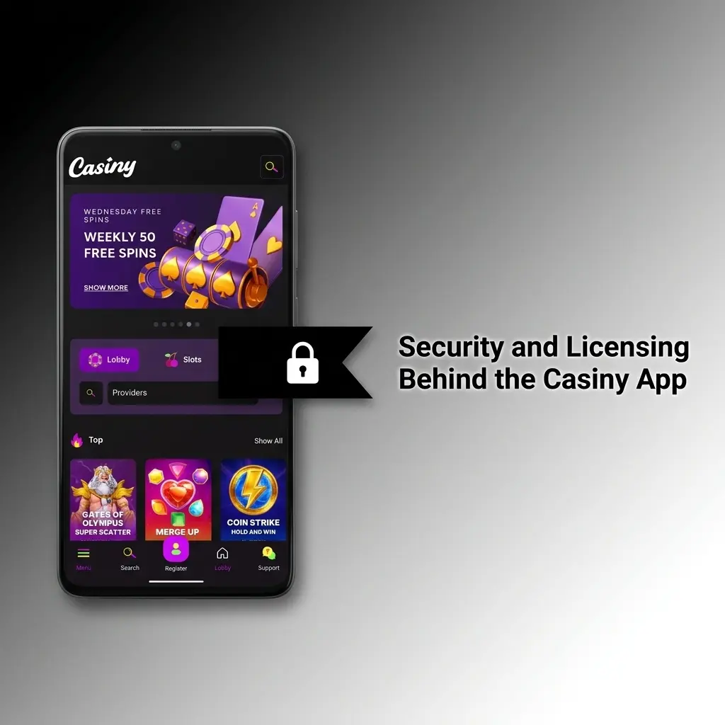 Casiny app security and licensing