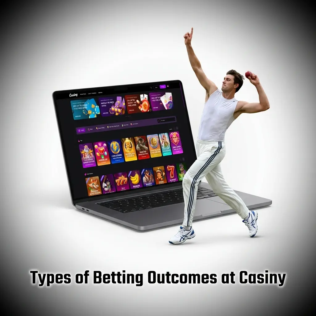Types of betting outcomes at Casiny